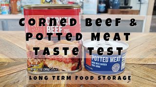 Corned Beef & Potted Meat Taste Test