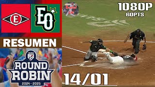 Resumen: Estrellas Orientales vs Leones del Escogido | Round Robin (14/01/2025)