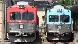 井の頭線カラーになった北陸鉄道８０００系（元京王３０００系）