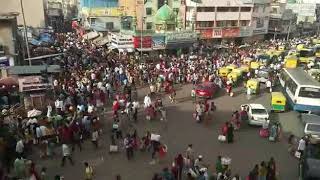 Avenue road during festival season | City market | KR market