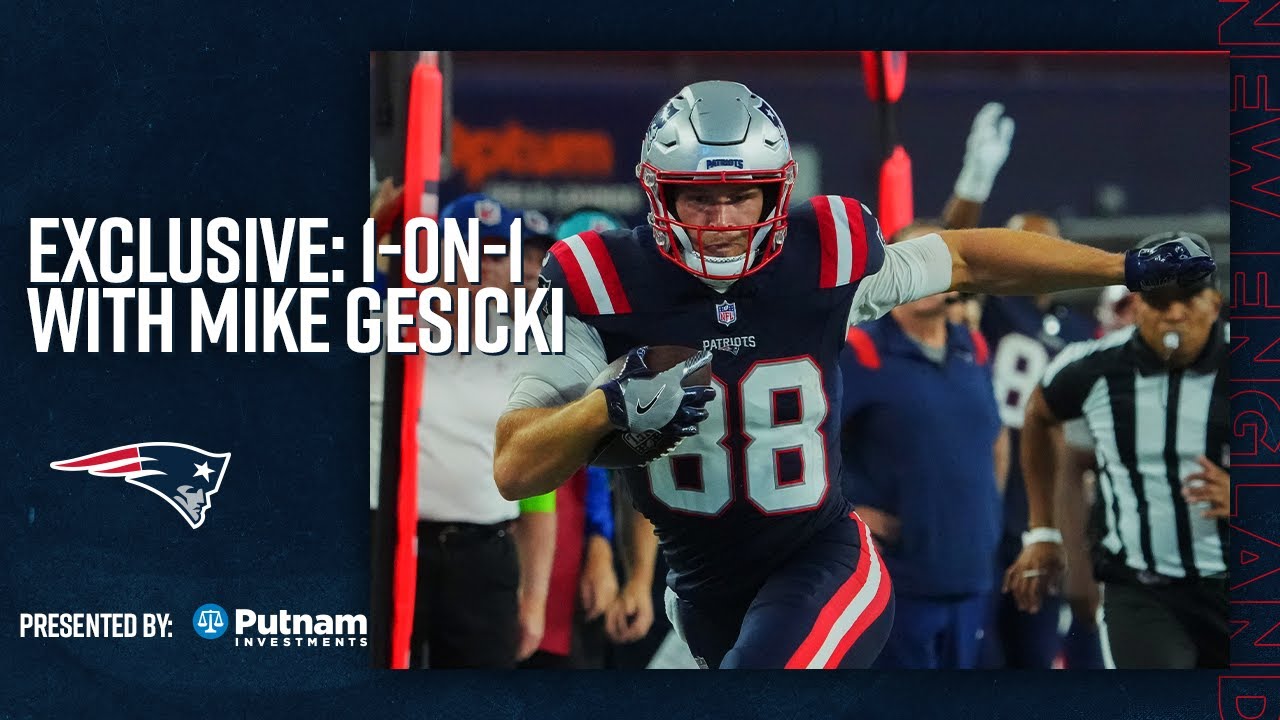 New England Patriots Tight End Mike Gesicki Speaks To Patriots.com | 1 ...