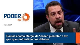 Boulos chama Marçal de “coach picareta” e diz que quer enfrentá-lo nos debates