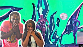 Cardi B - Up / WAP feat. Megan Thee Stallion (Live from the 63rd GRAMMYs ®️ 2021) *Reaction*