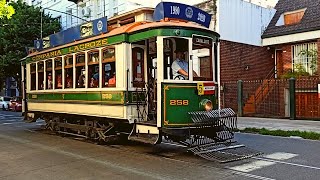 Viajamos en un hermoso tranvía por las calles de Caballito, Buenos Aires