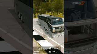 Bus simulator Indonesia short video #bussimulatorindonesia #viral #bussid #gaming #Short