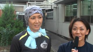 五反田忍選手・潮田浩子選手ピットインタビュー