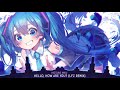 nightcore hello how are you remix