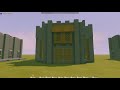 ylands 5x5 castle build step 2