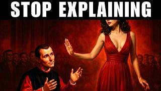 Why Over-Explaining Makes You Look Weak | Machiavelli's Dark Psychology