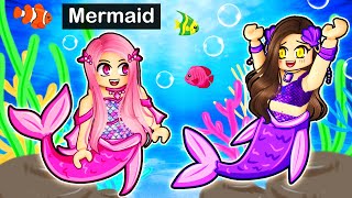 Playing Roblox as a MAGICAL Mermaid!