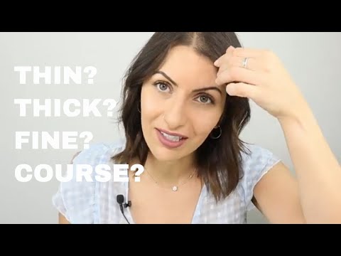 How do I know if I have fine or coarse hair?