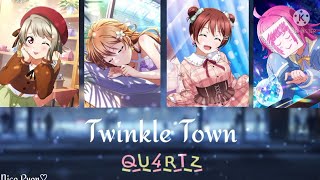 Twinkle Town - QU4RTZ [COLOR CODED + FULL ROM/ENG LYRICS]