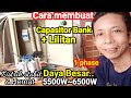 Cara membuat Capasitor Bank  Daya besar 5500W ~6500 W