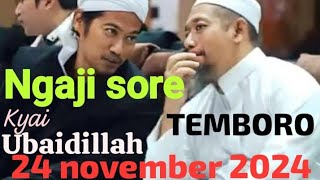 ngaji sore pon pes Al fatah temboro  kyai ubaidillah