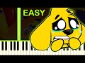 Música Final de Las Perrerias de Mike - EASY Piano Tutorial