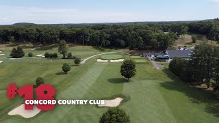 The 18th Hole at Concord CC | 2022 Massachusetts Amateur Championship