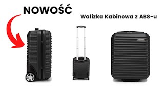 ✈ Nowość! Elegancka Walizka Kabinowa z ABS-u z Żebrowaniem – WITTCHEN 🧳