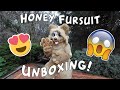 Skyehigh Studios Fursuit Unboxing!!! (Honey)