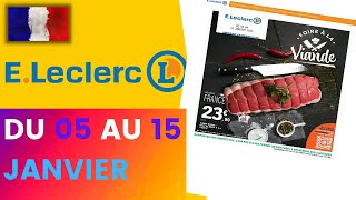 catalogue LECLERC du 5 au 15 janvier 2022 💥 Arrivage - FRANCE