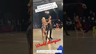 #UniversalChampionship a beautiful #rumba with the #worldchampions #Goffredo #Matus #dance #latin