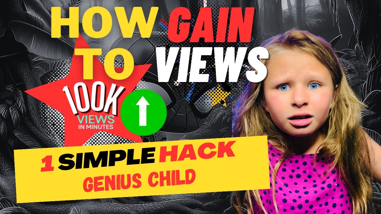 1 Easy Hack To Get Views Fast Easy For Your New Channel Genius