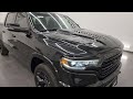 2023 ram 1500 limited night crew short diamond black 4k walkaround 23t5a sold