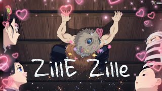 Inosuke on roof || Zile Zile[Panama edit] demon slayer