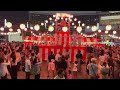 【横浜開港祭 2024】「盆ギリ恋歌」盆踊り 時間制限で音が止まるのはご愛嬌 サザンオールスターズ 東京おとめ太鼓 日本盆踊り協会 bon dance