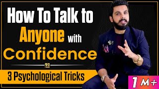 How to Talk to Anyone with Confidence? | 3 Psychological Tricks | Communication Skills | PRT
