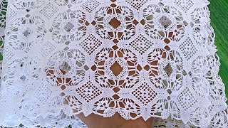 Amazing Crochet Motif Pattern But Very Easy Crochet Stitch🧶 New Lace Crochet Pattern 2024