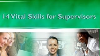 [LINK] Supervisor Training: PowerPoint, Videos, Courses, Online, or DVD to Train Supervisor Leaders