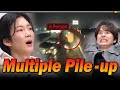 WINNER Jinu & Lee Seunghoon Dashcam Reaction :Multiple vehicle crashes Compilation💥