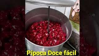 Como fazer pipoca doce / fazendo pipoca doce