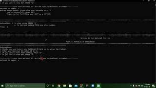 Voting System project in c