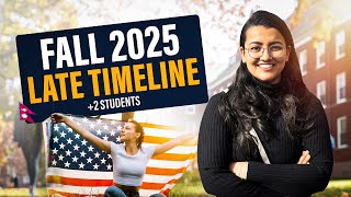 Is It Too Late to Apply for Fall 2025? Scholarships, Deadlines and Late Timeline to study in USA