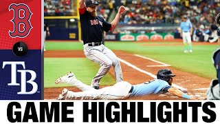 Red Sox vs. Rays Game Highlights (4/24/22) | MLB Highlights