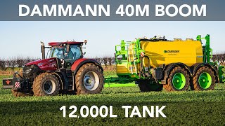 New Dammann Profi-Class Crop Sprayer with a Case Optum 300