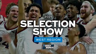 March Madness 2021 West Bracket Revealed