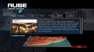 R.U.S.E Episode 3 Kasserine Pass