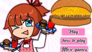 🍔 Molly's Burger Restaurant (Lost flash game)✨