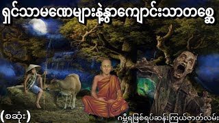 ရှင်သာမဏေများနဲ့နွာကျောင်းသာတစ္ဆေ (စဆုံး) ဂမ္ဘီရဖြစ်ရပ်ဆန်းကြယ်ဇာတ်လမ်း