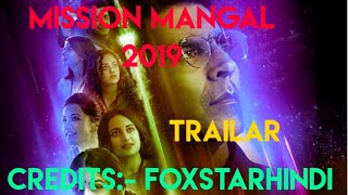 Mission Mangal Official trailer | 2019 Akshay kumar Movie letest