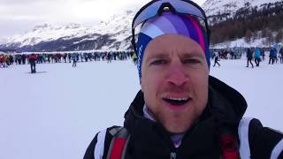 Worldloppet Race Reporter Philipp at the Engadin Skimarathon 2019