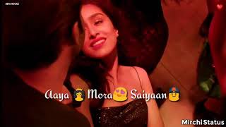 Saiyaan Psycho New Love WhatsApp Status Video 2019 MirchiStatus
