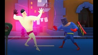 Super Man VS Fighter Man Fighting HD Video
