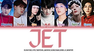 SMTOWN - 'JET' [EUNHYUK & HYO & TAEYONG & JAEMIN & SUNGCHAN & WINTER & GISELLE] || Cover by XCITE