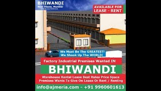 Warehouse Godown Factory Shed Bhiwandi Kudus Wada Near Mumbai Industrial Premises ajmeria com