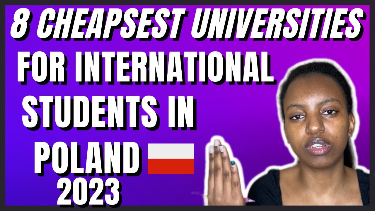 8 CHEAPEST UNIVERSITIES FOR INTERNATIONAL STUDENTS IN POLAND 2023 - YouTube