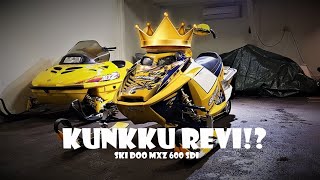 KELEKKAKAUPPAA JA REISSAAMISTA | SKI DOO 600 XRS