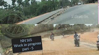 #Nh 165 part -5 #national highway #Work in progress stage #Gudivada #pamarru #newroad #updates